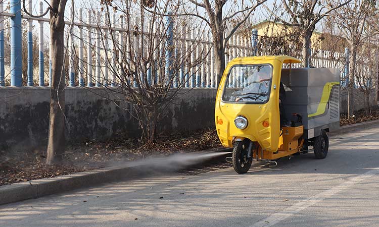 电动高压清洗车 环卫道路清洗的好帮手