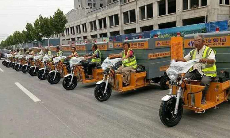 电动高压冲洗车