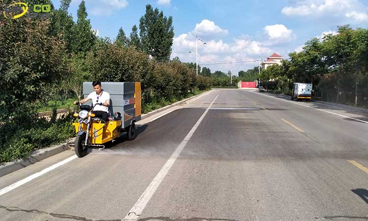 小型电动高压冲洗车