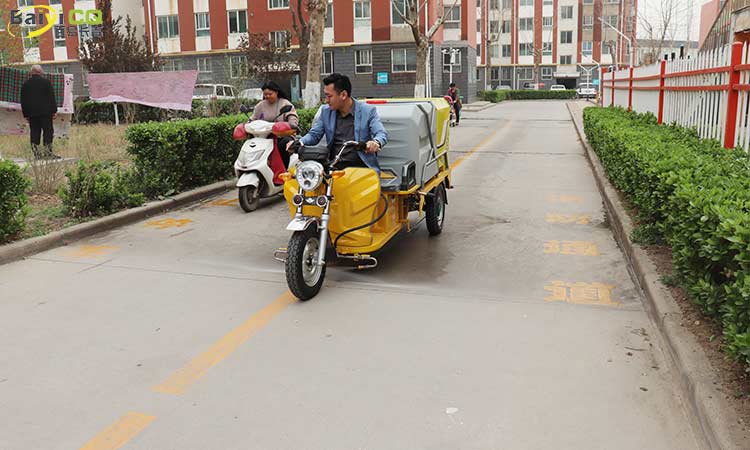 电动三轮高压清洗车