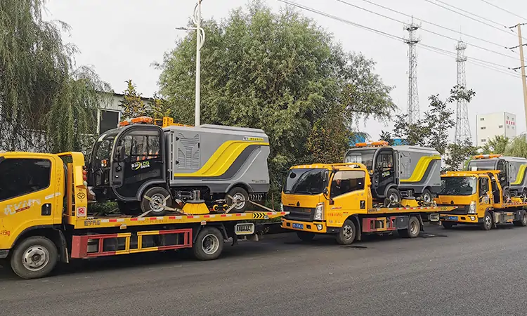 小型电动洗扫车