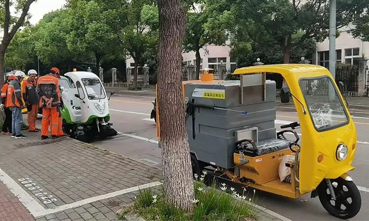 冷热水高压清洗车