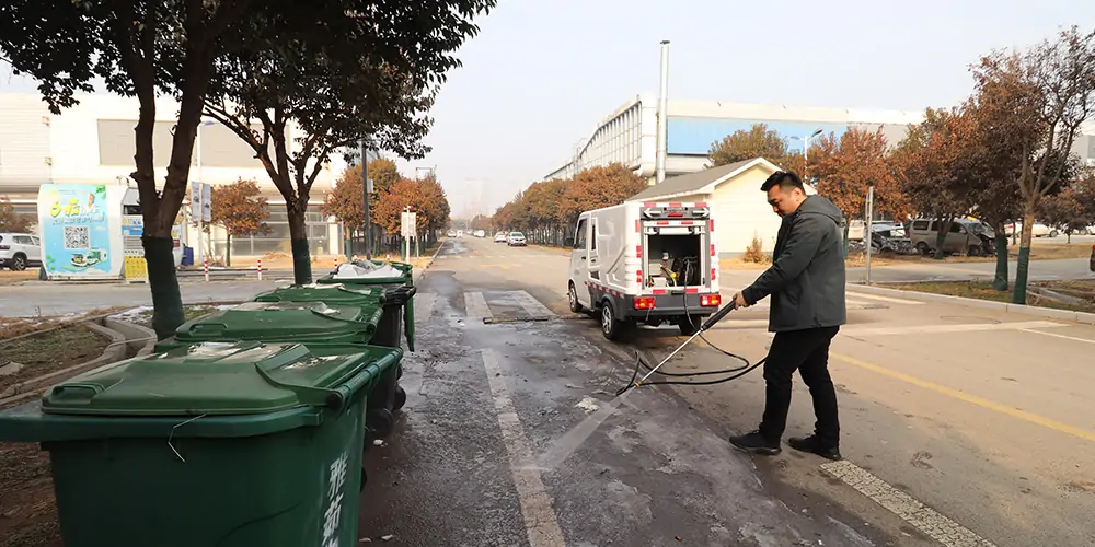 多功能高压清洗车 路面高压清洗车 环卫小型高压清洗车 电动环卫高压清洗车